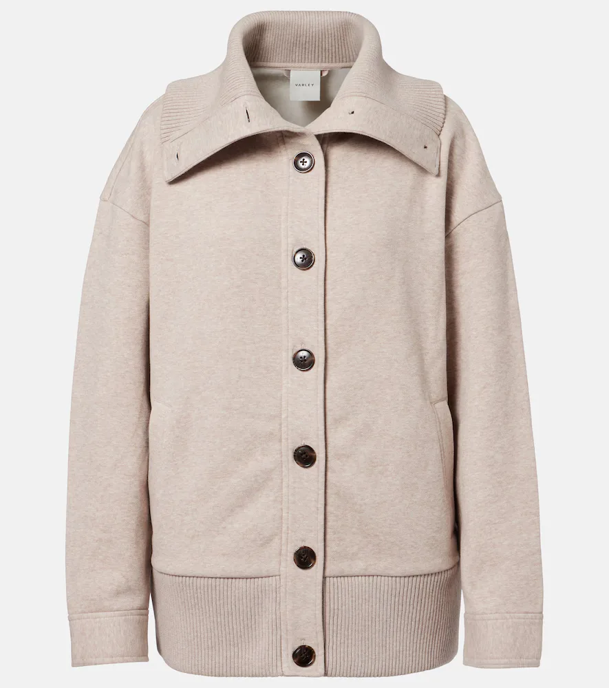 Tammy Cotton-Blend Jersey Jacket by Varley