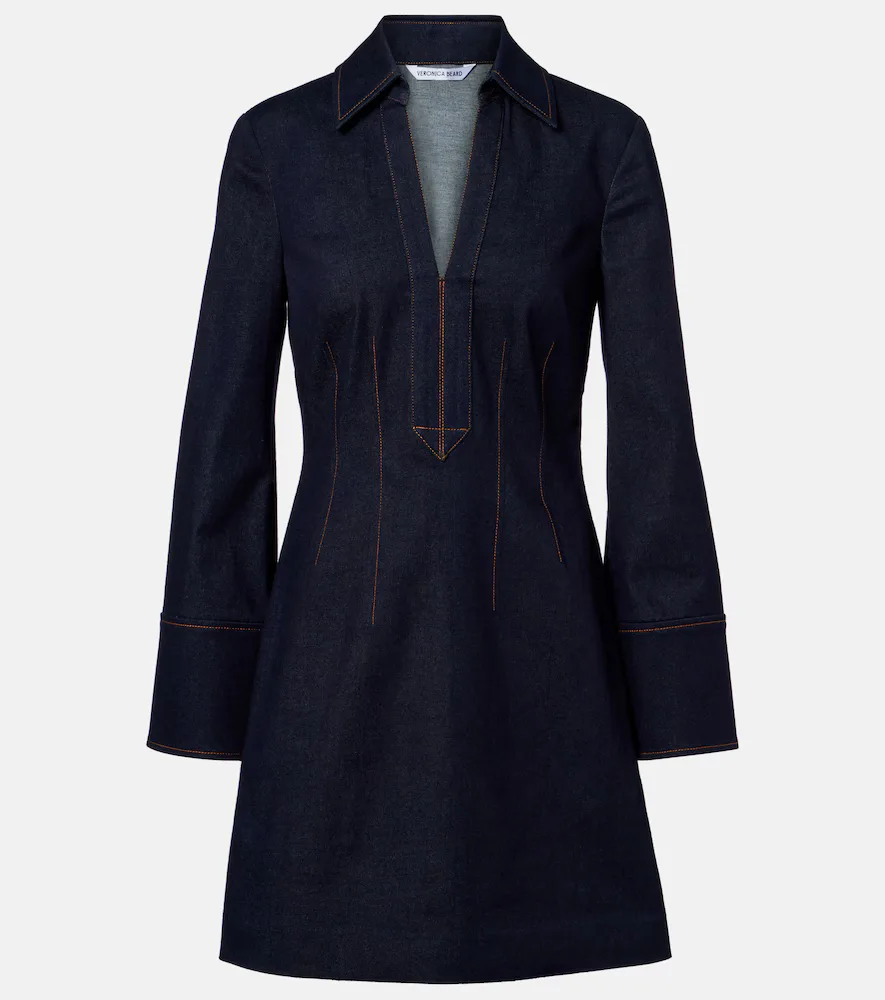 Raymond Denim Minidress by Veronica Beard