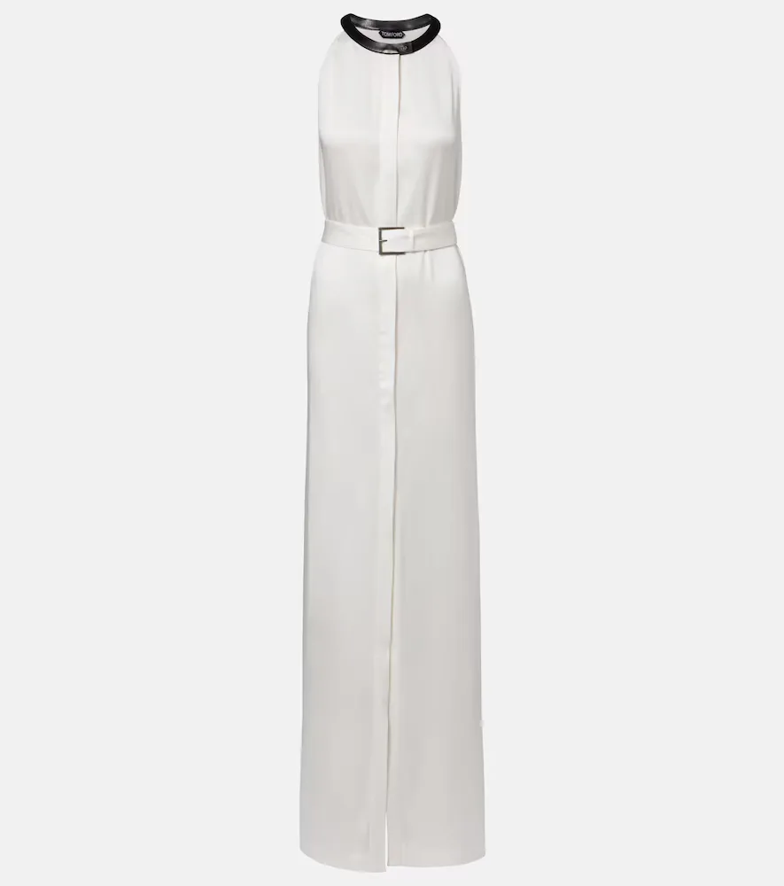 Crêpe Satin Maxi Dress by Tom Ford