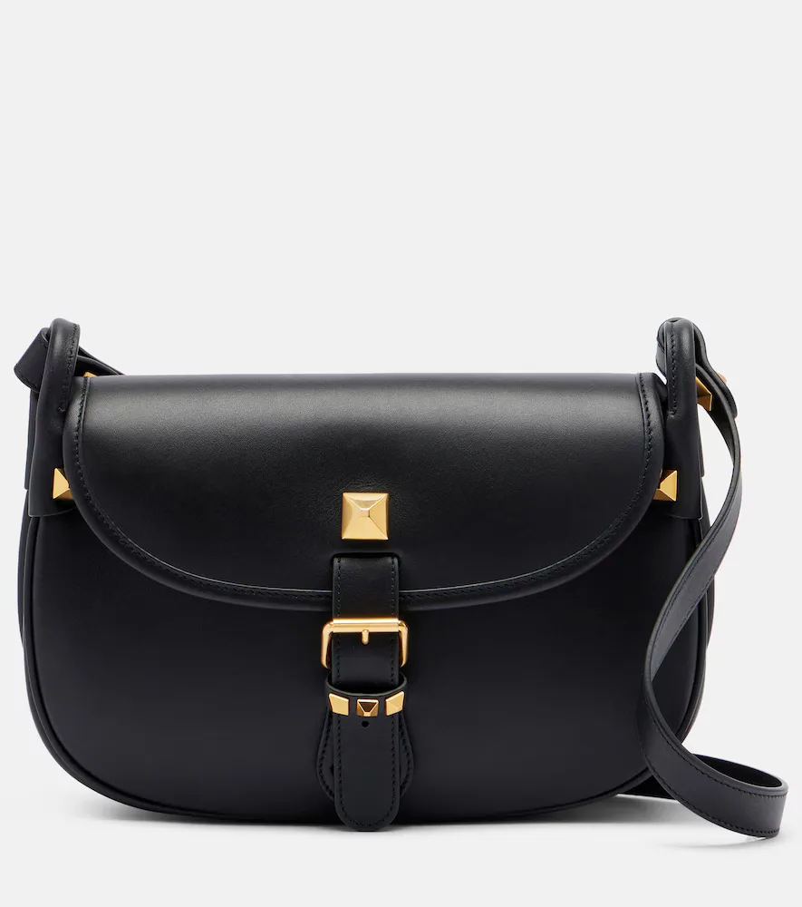 Flaneuse Rockstud Medium Leather Crossbody Bag by Valentino Garavani