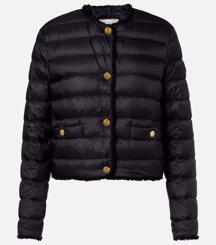 Fleurs Quilted Down Jacket by Moncler