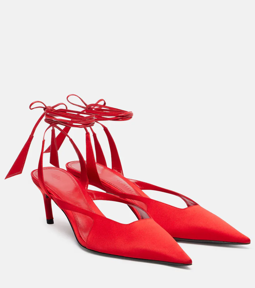 Satin Pumps by The Attico
