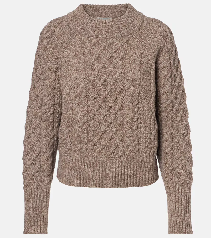 Emory Cable-Knit Wool Sweater