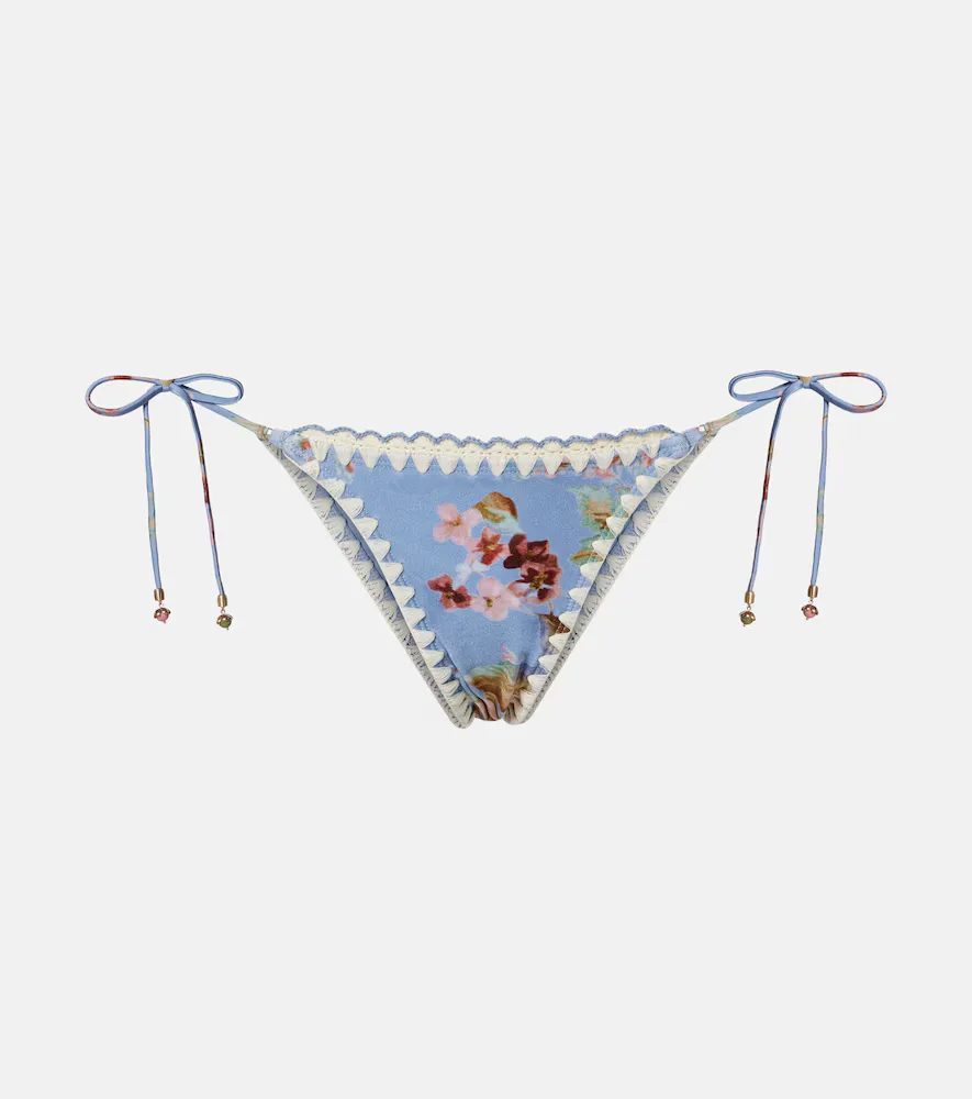 Awaken Floral Bikini Bottoms by Zimmermann