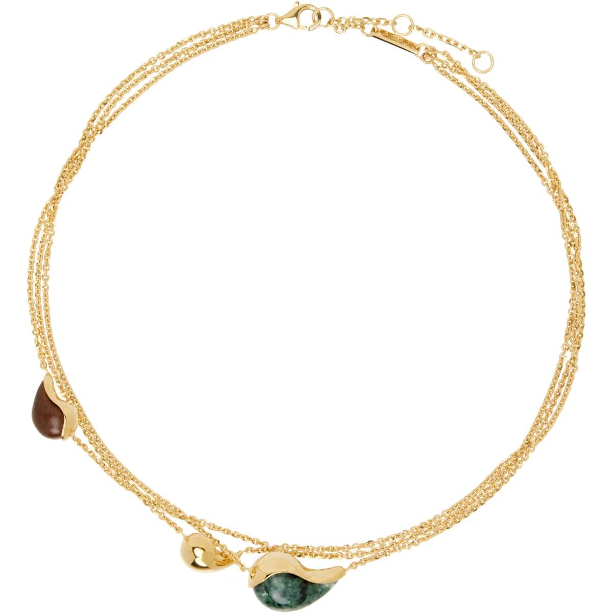 Drop Marble Necklace by Bottega Veneta