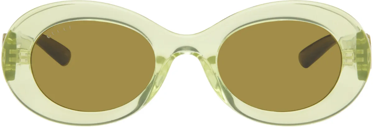 Oval Frame Sunglasses