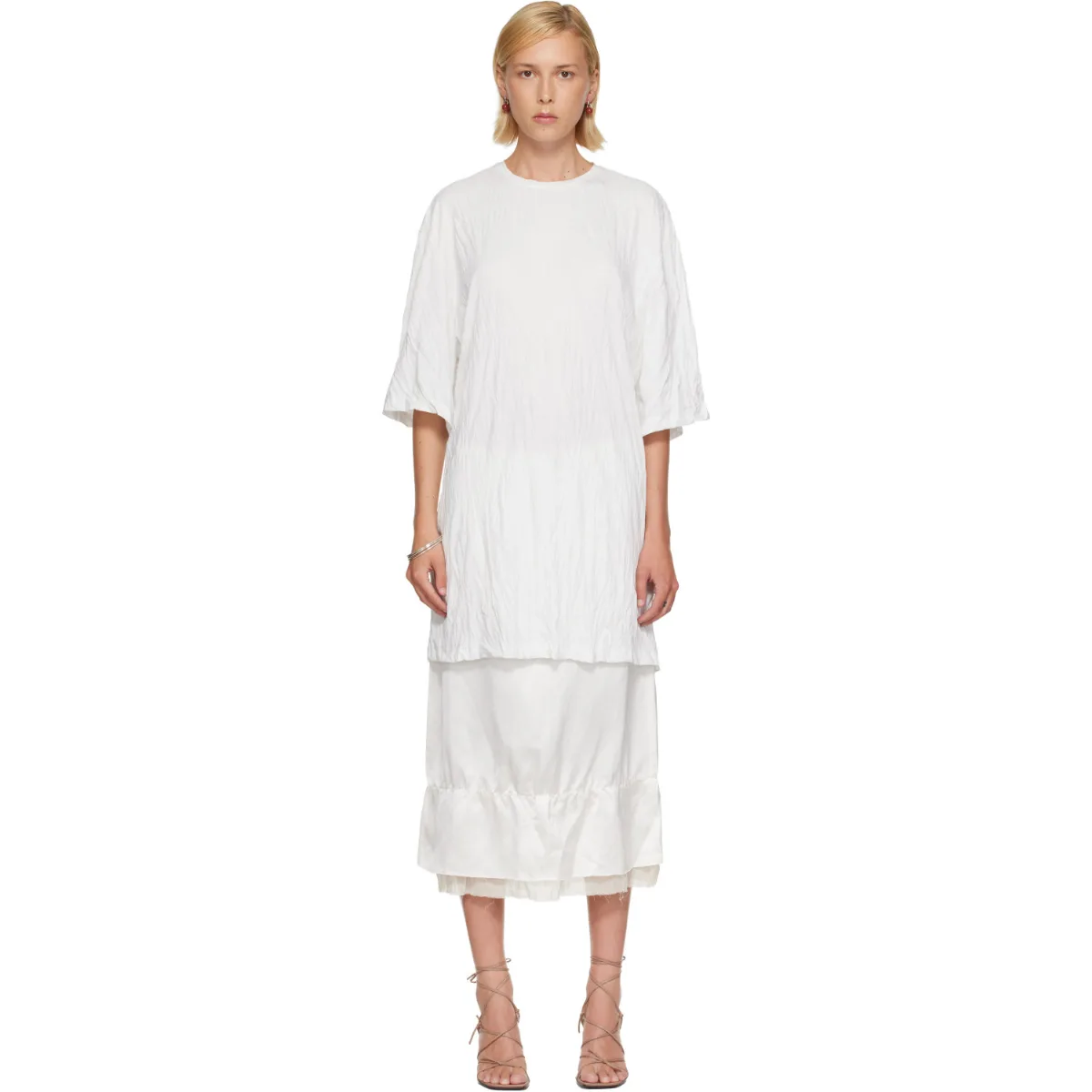 Relaxed Tee Minidress by TOTEME