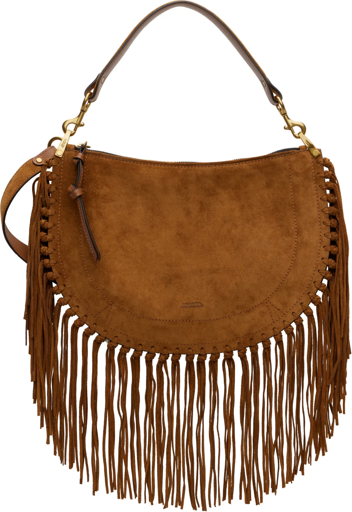 Oskan Soft Zip Fringe Bag