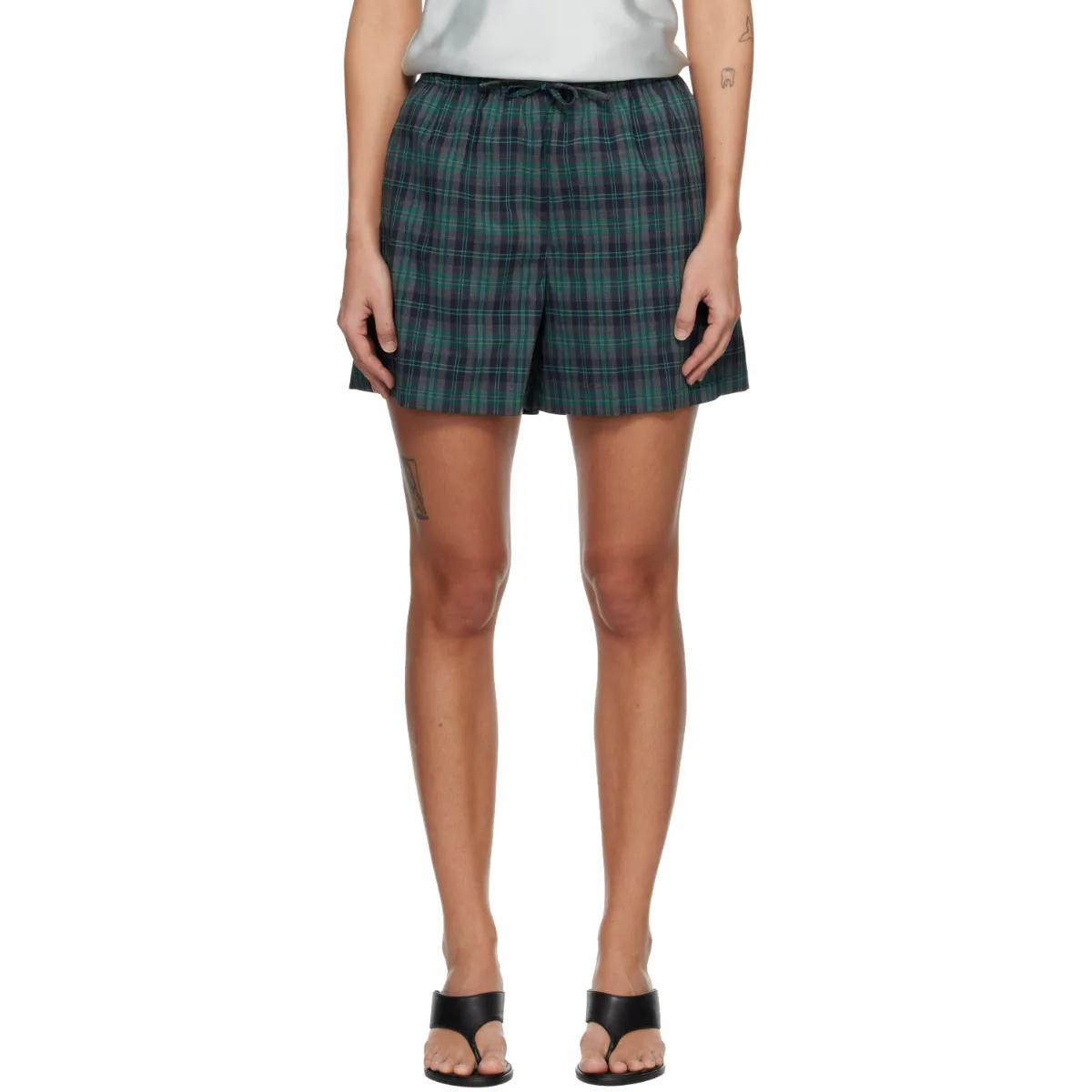Check Boxer Shorts by Róhe