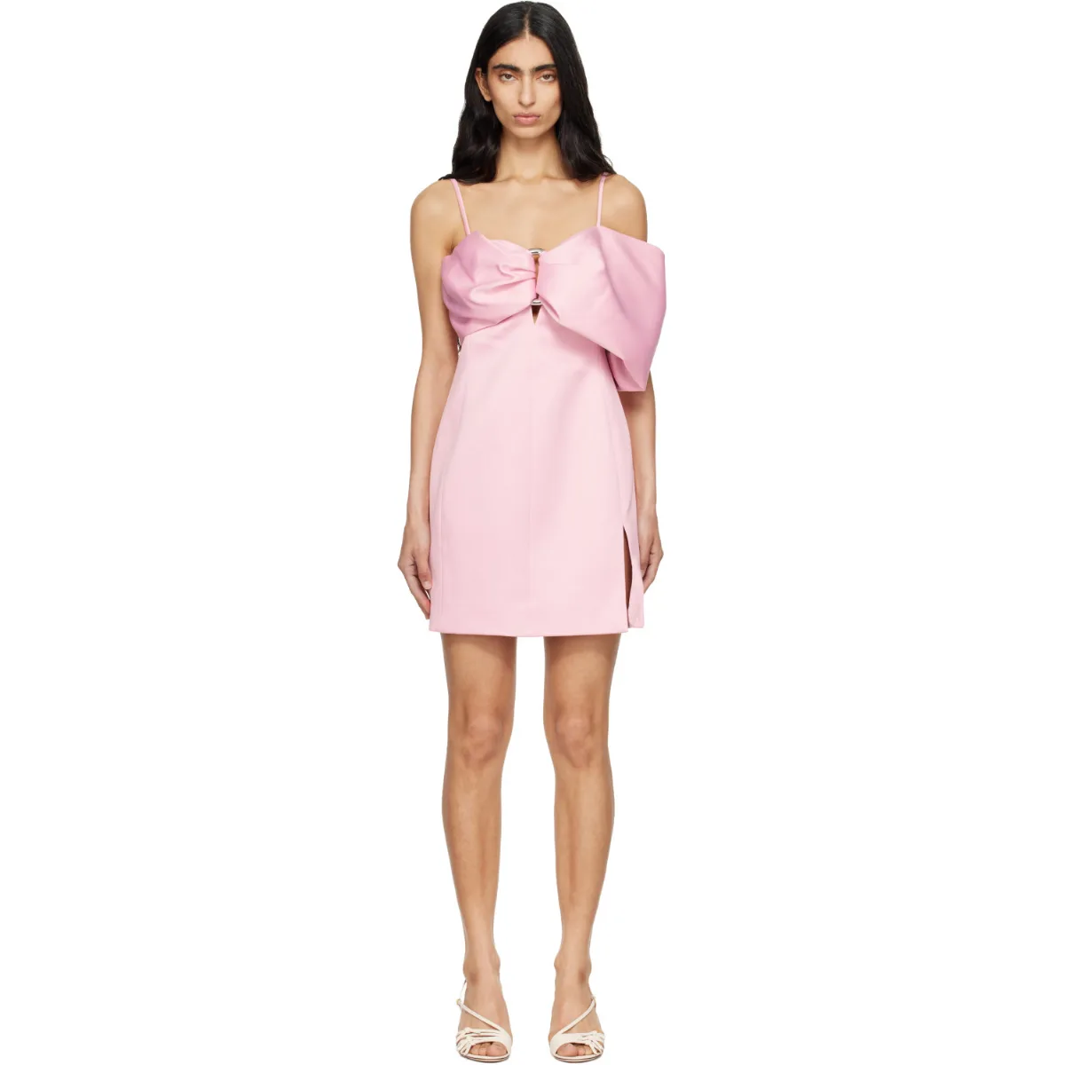 Satin Pop J Marc Bow Minidress by Marc Jacobs