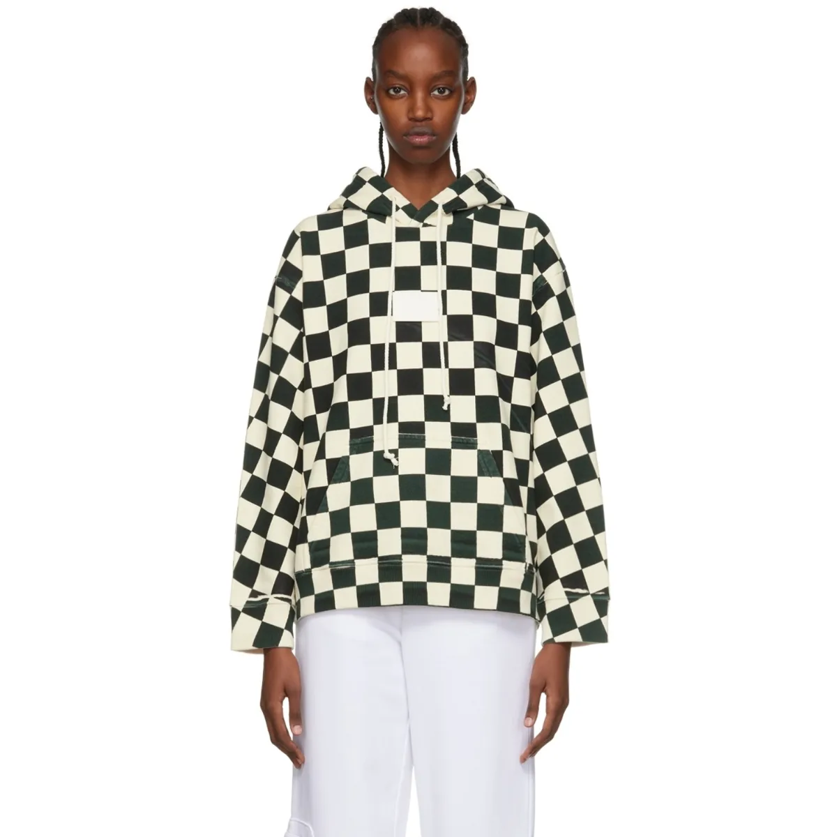 Cotton Hoodie by MM6 Maison Margiela