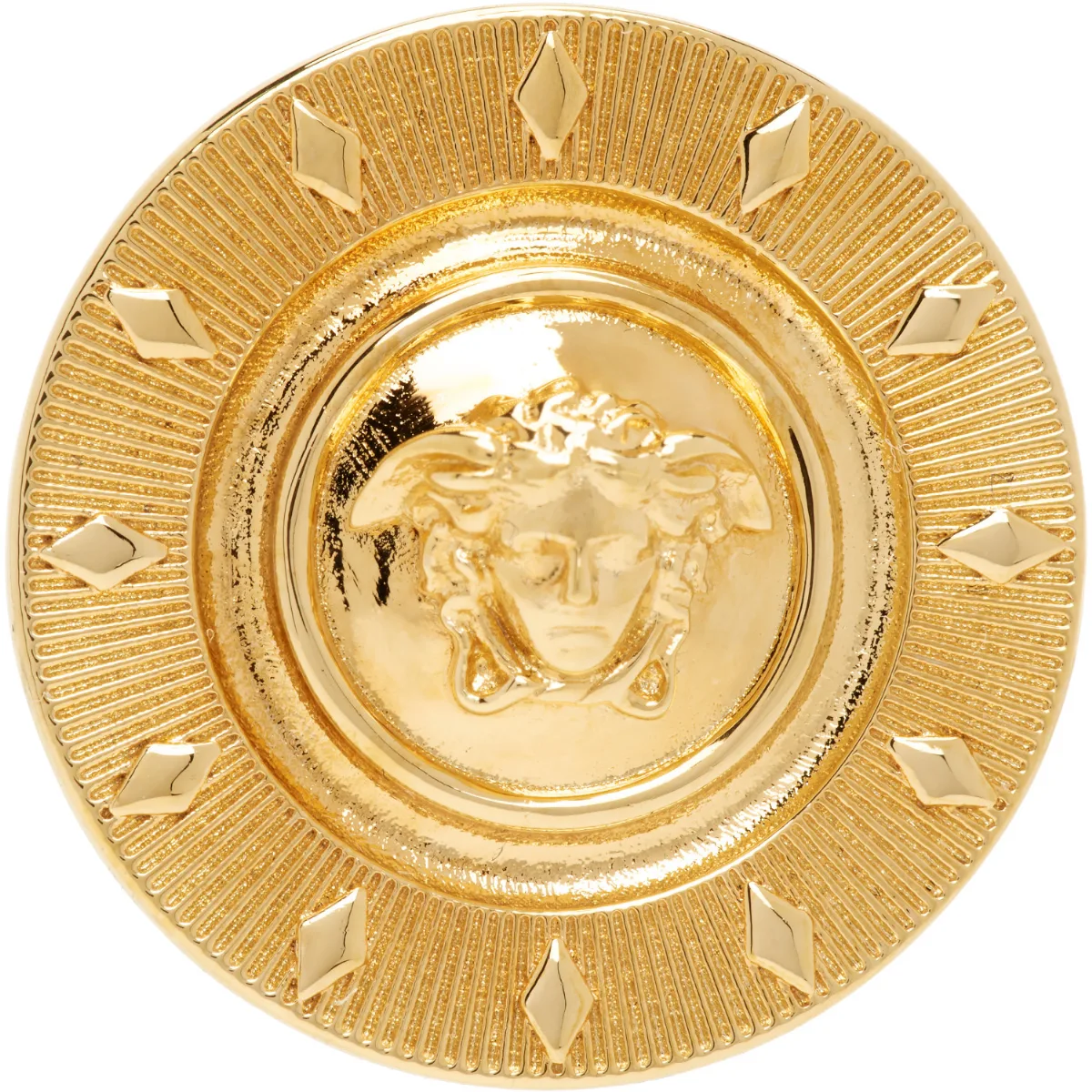 Medusa Brooch by Versace
