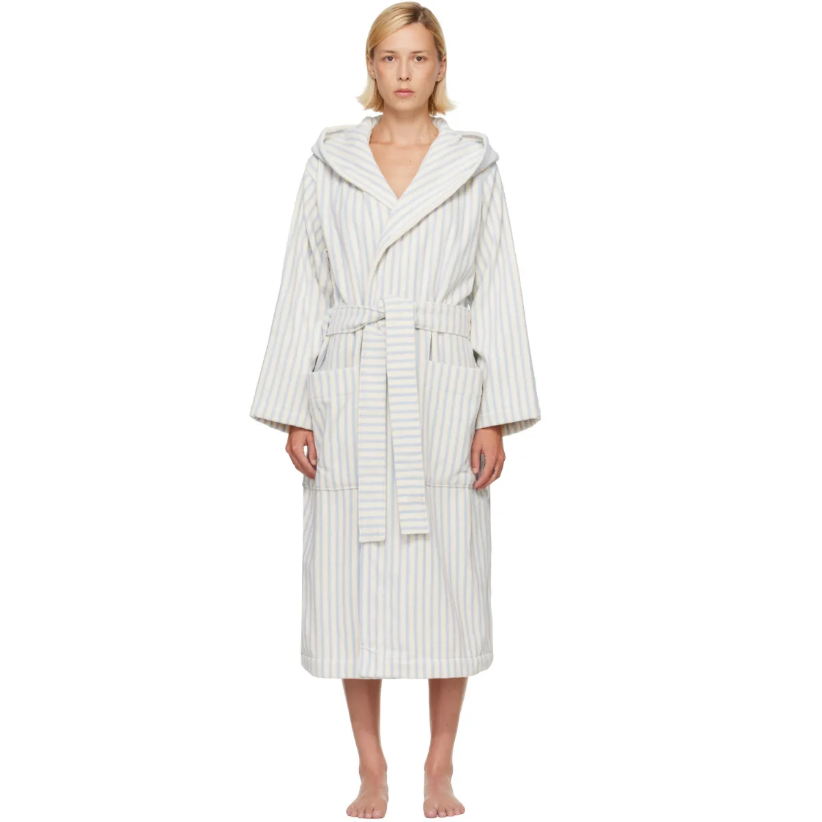 Terry Hooded Bathrobe