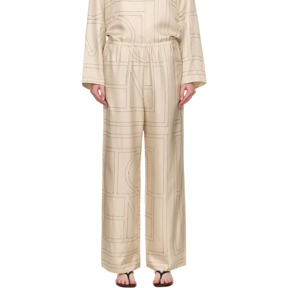 Silk PJ Lounge Pants by TOTEME
