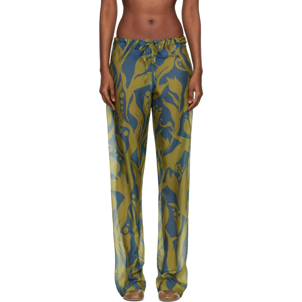 Elasticated Trousers by Dries Van Noten