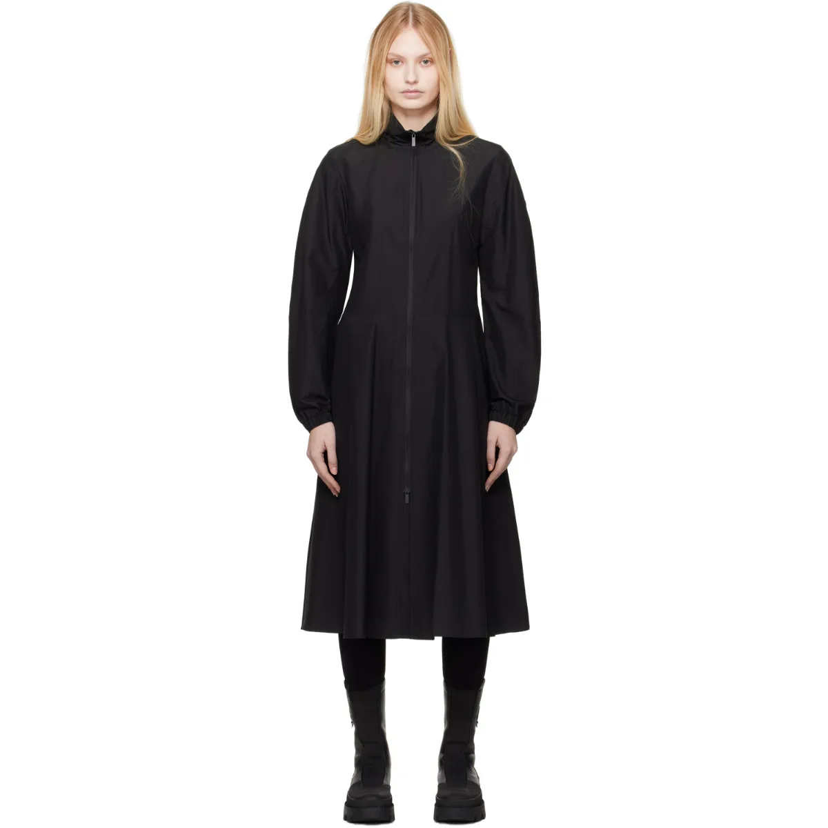 Front Zip Midi Dress by Moncler