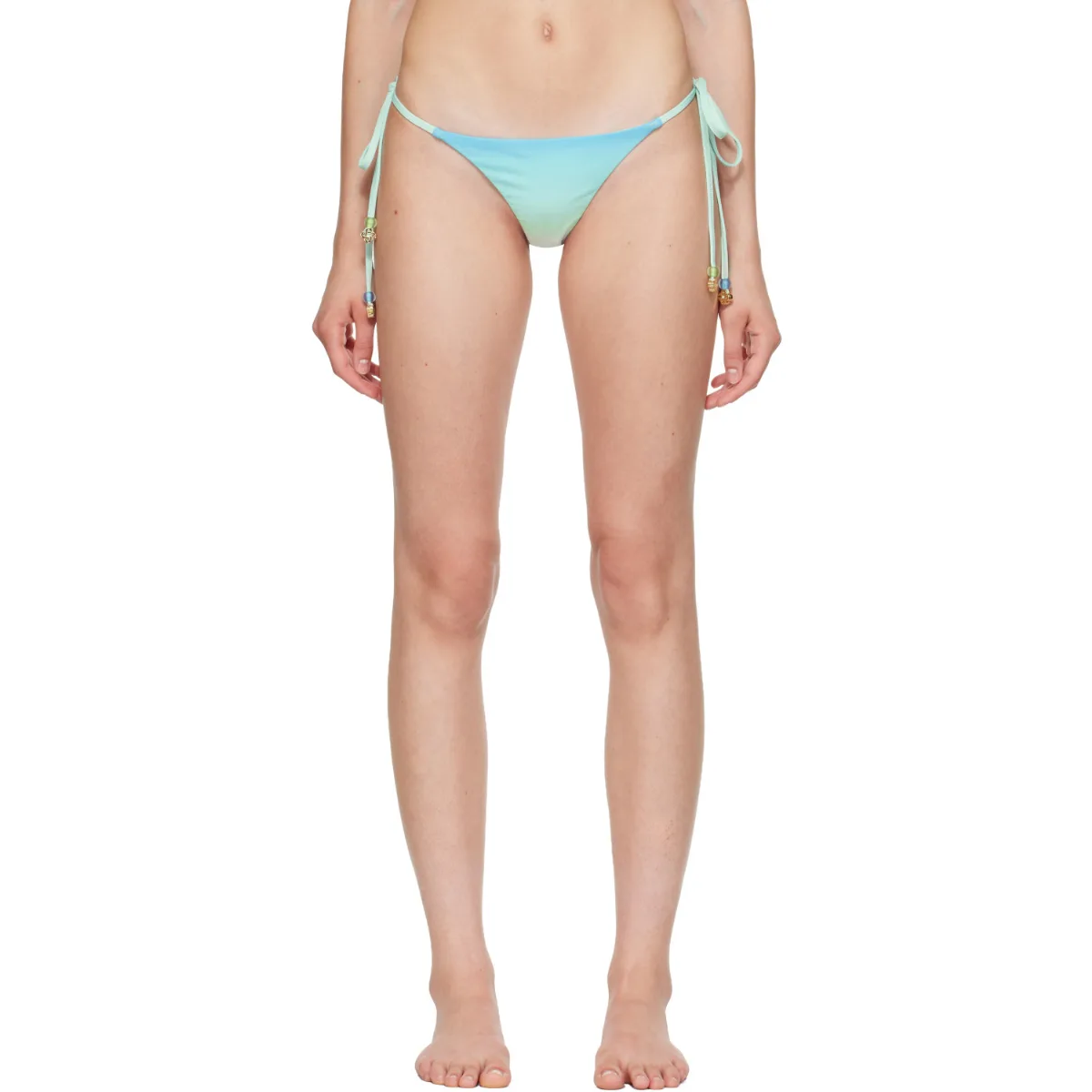 String Beaded Bikini Bottom
