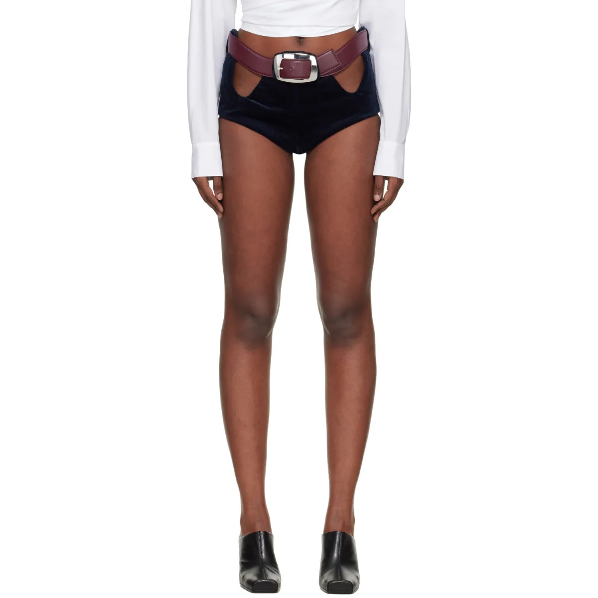 The Cut-Out Culotte Shorts by Jean Paul Gaultier