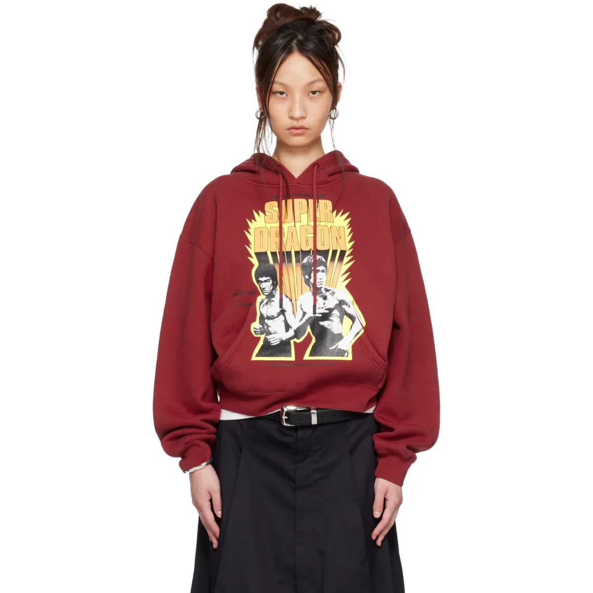 BRUCE LEE x LỰU ĐẠN Heavy Weight Gym Hoodie by LU'U DAN