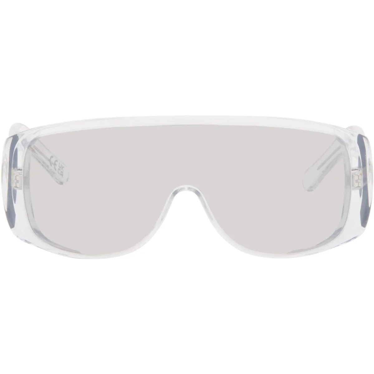 Transparent Mask Sunglasses by MM6 Maison Margiela