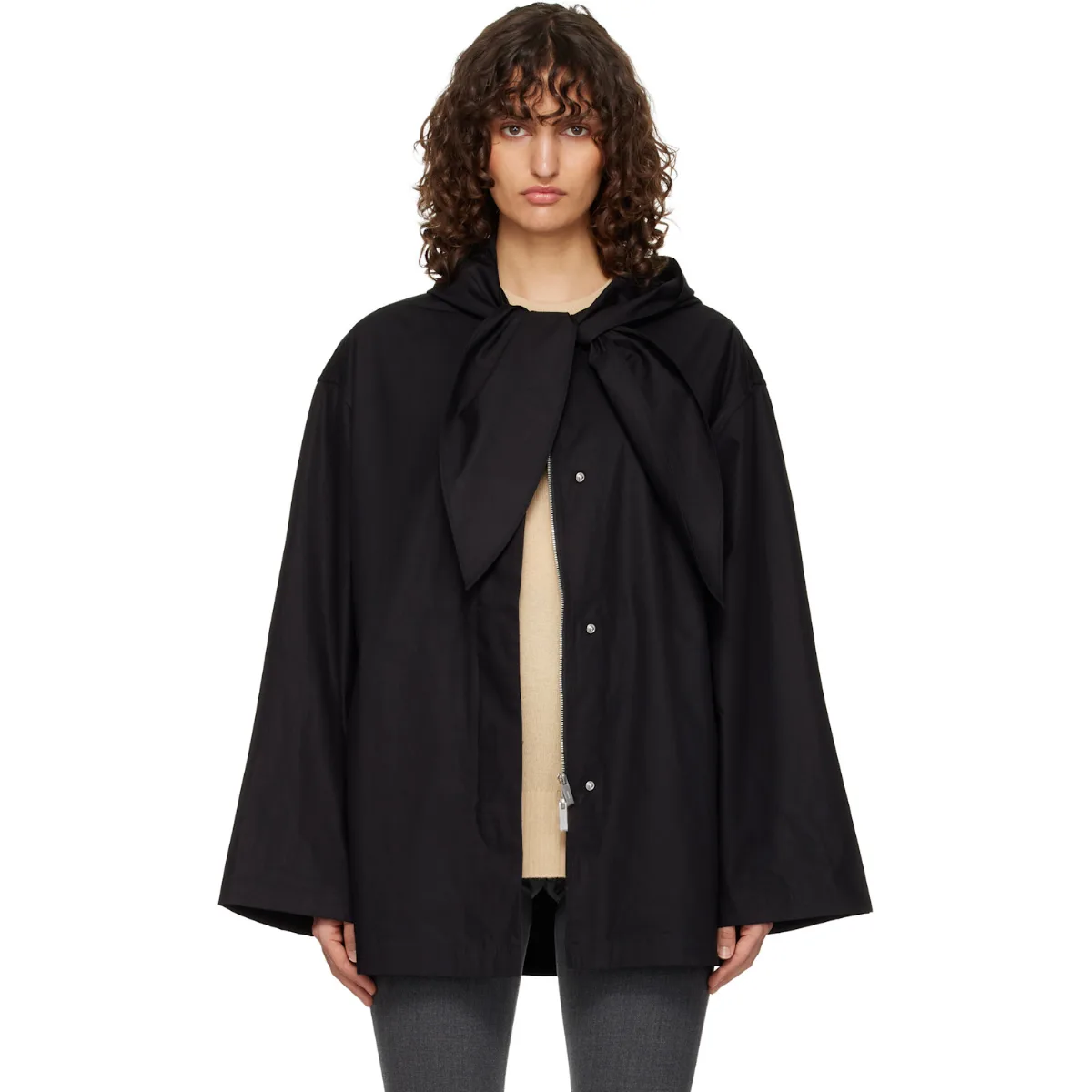 Technical Scarf Jacket by TOTEME