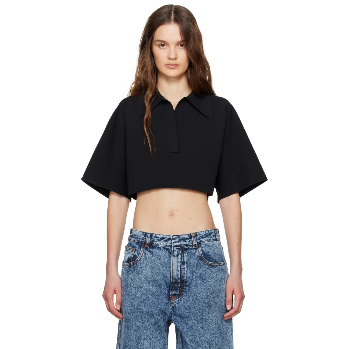 Cropped Polo by ALAÏA
