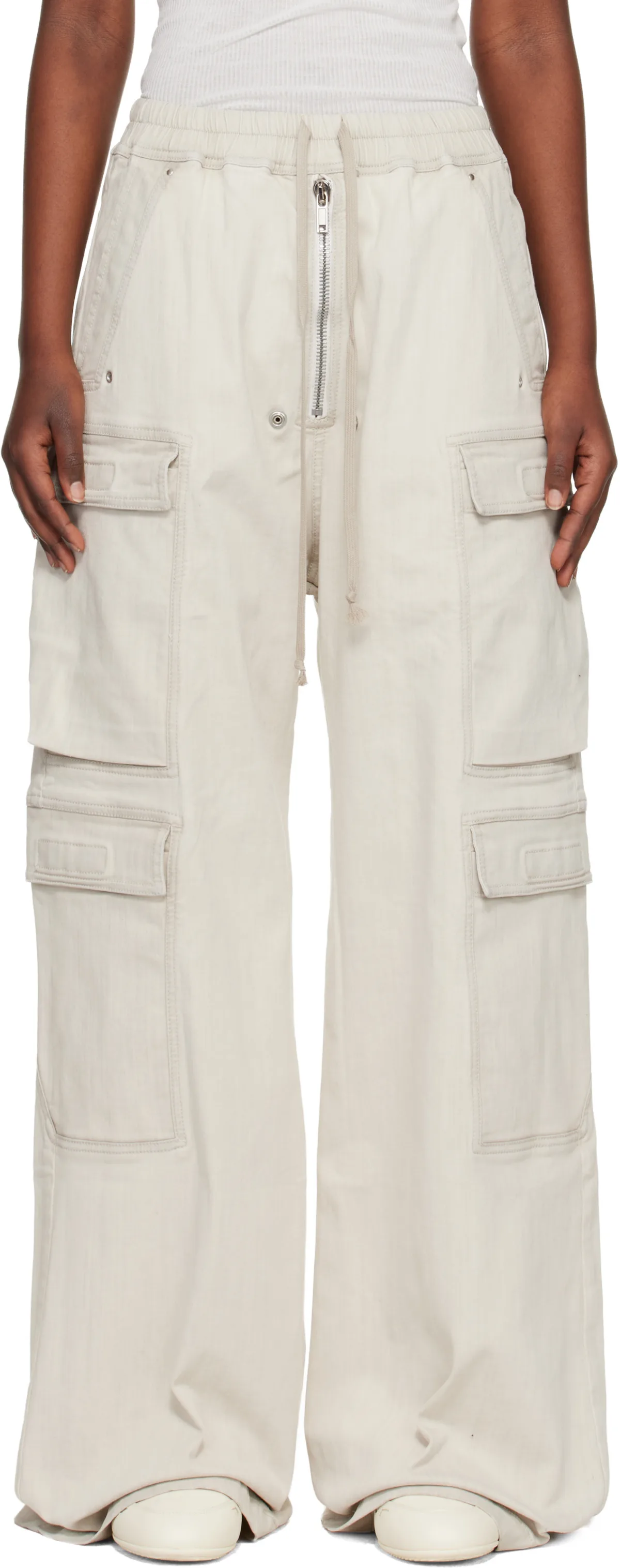 Temple Double Jumbo Belas Denim Cargo Pants