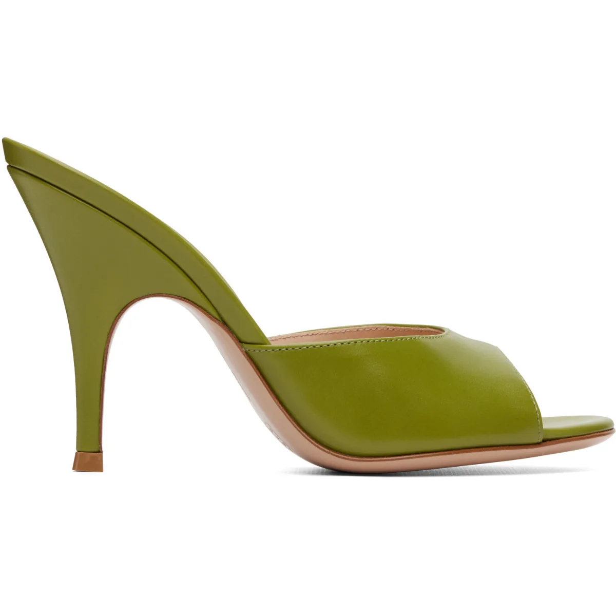 Sofia Mule Heeled Sandals by Gianvito Rossi