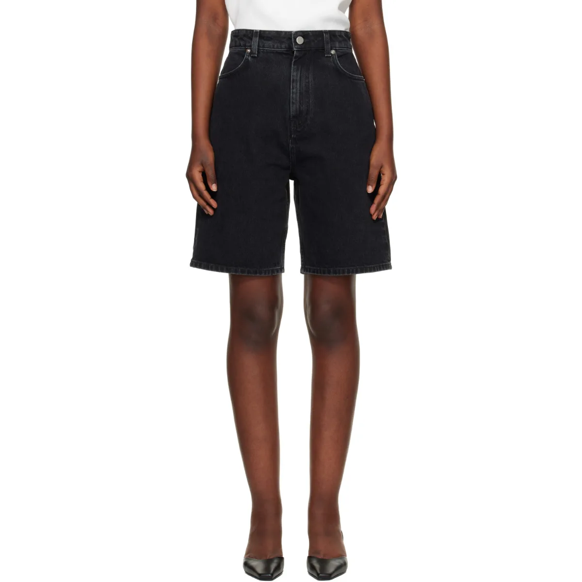 Isu Lds Denim Shorts by Loulou de Saison