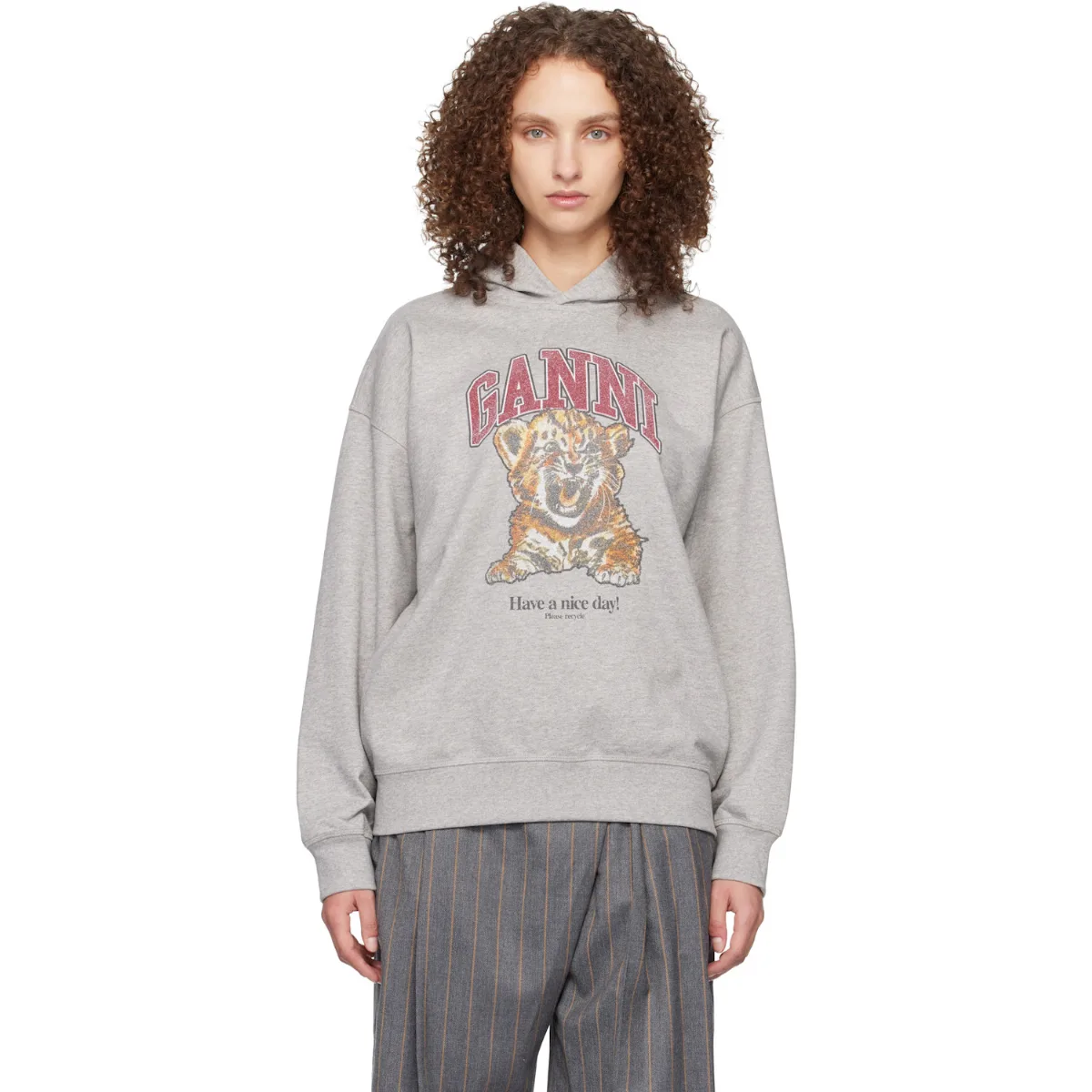 Tiger Hoodie by GANNI