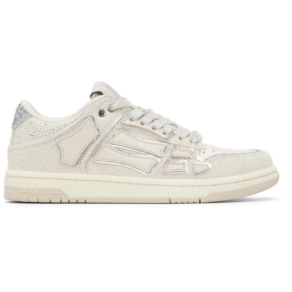 Glitter Skel Top Low Sneakers by AMIRI