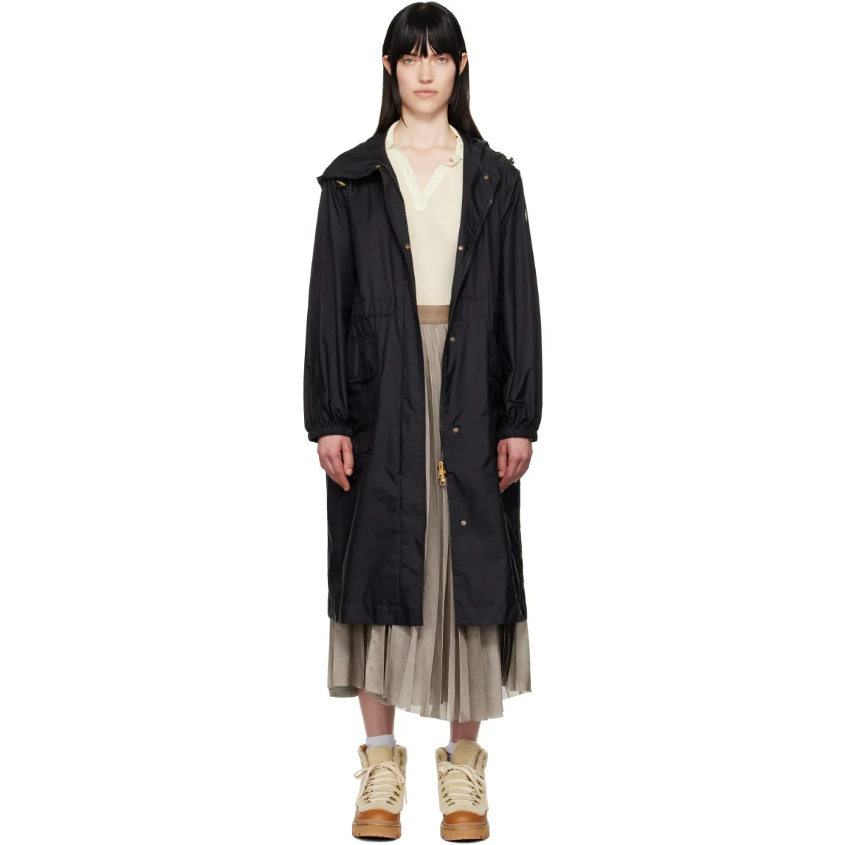 Hiengos Hooded Rain Coat by Moncler