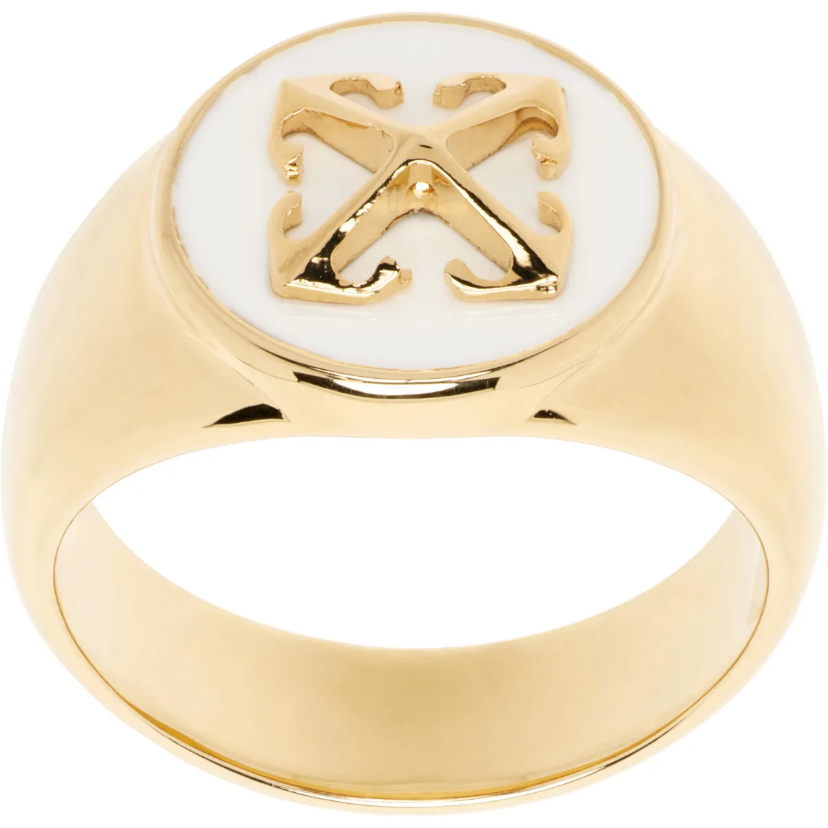 Round Arrow Ring by Off-White