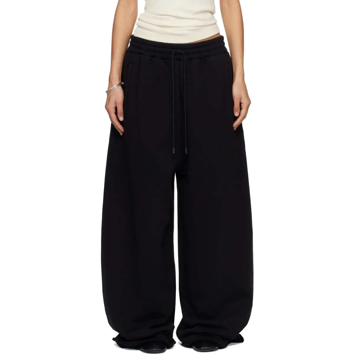 Raw-Cut Bontan Lounge Pants by LU'U DAN