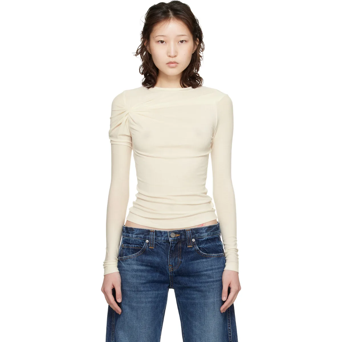 Lissa Long Sleeve T-Shirt by AGOLDE