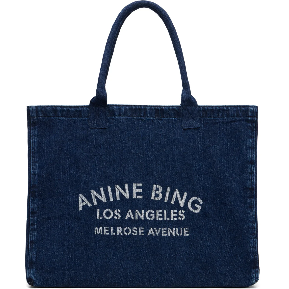 Leo Denim Tote by ANINE BING