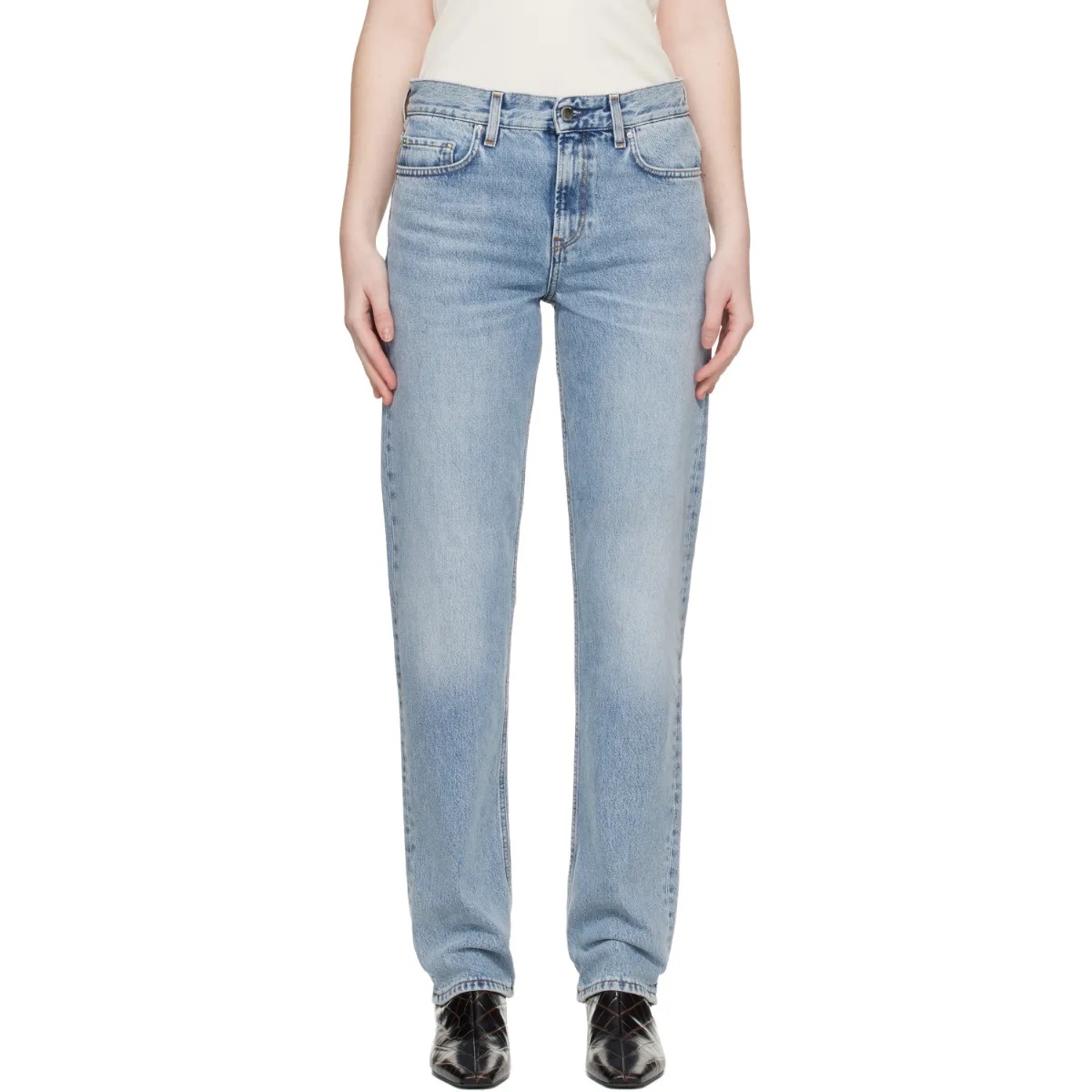 Low Straight Jeans