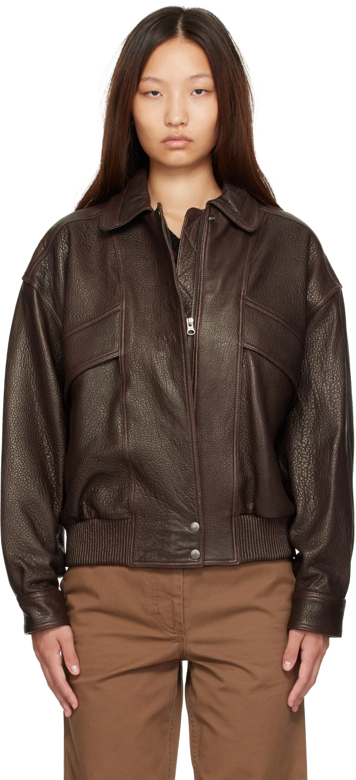 Lambskin Bomber Jacket