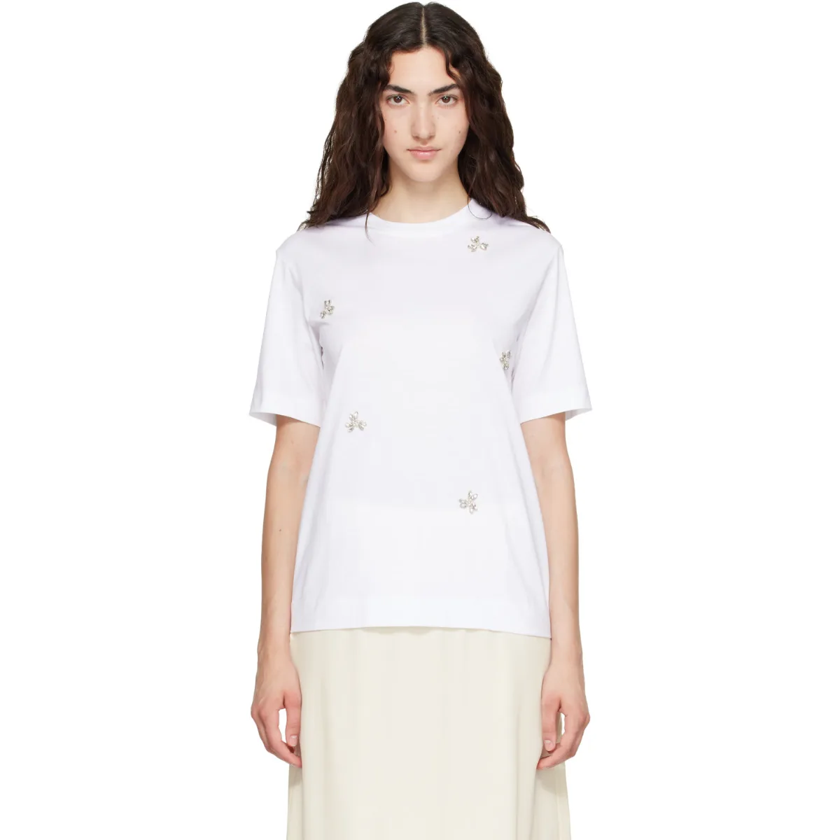Embellished Boy T-Shirt by Simone Rocha