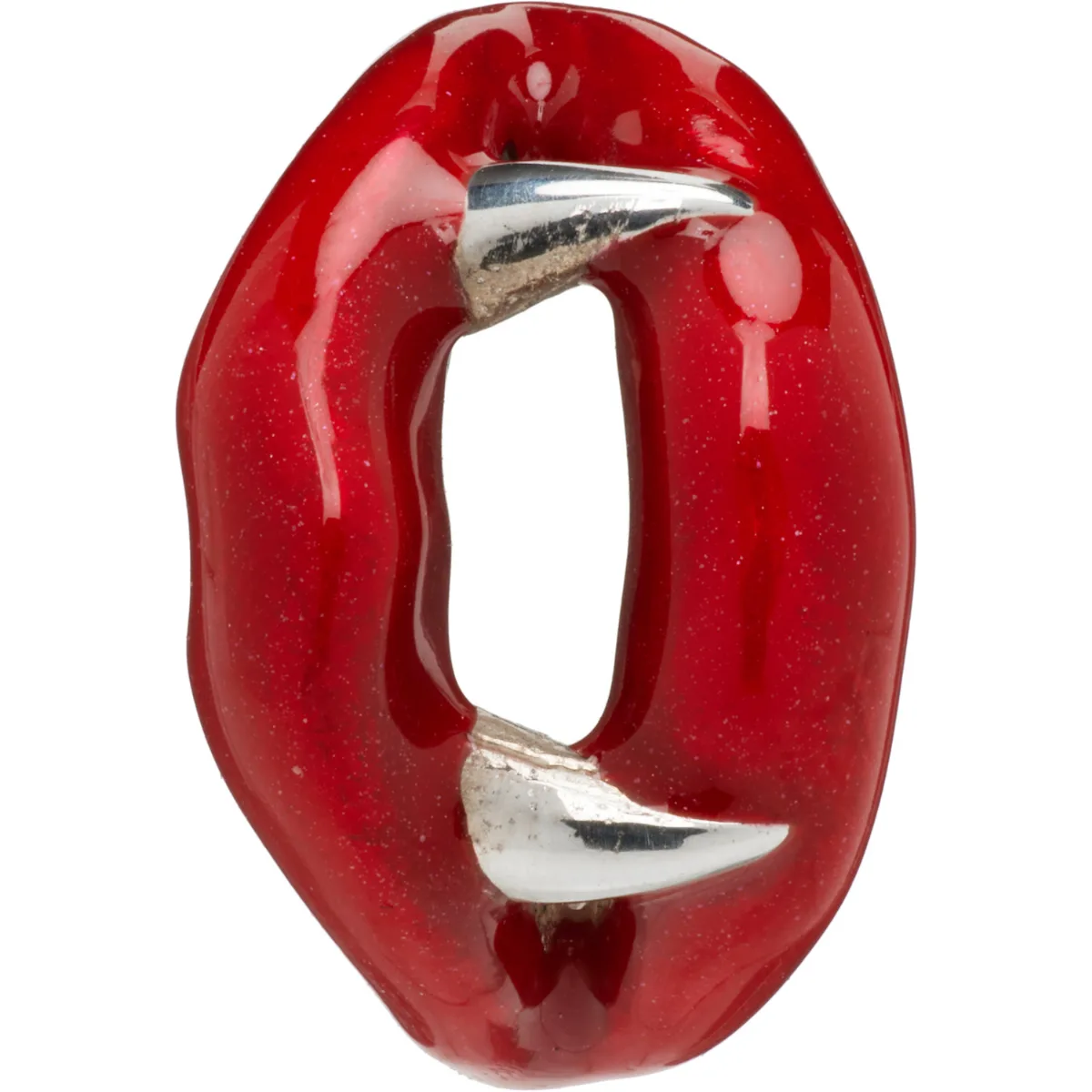 Vampire Pierce Rouge Single Earring by YOHJI YAMAMOTO