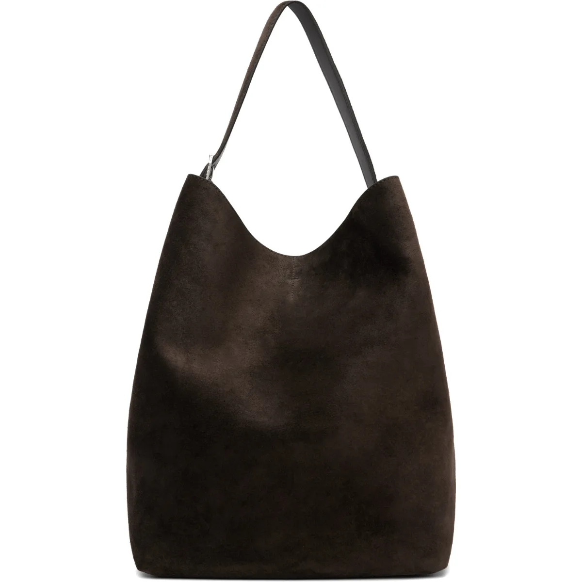 Belted Suede Tote by TOTEME