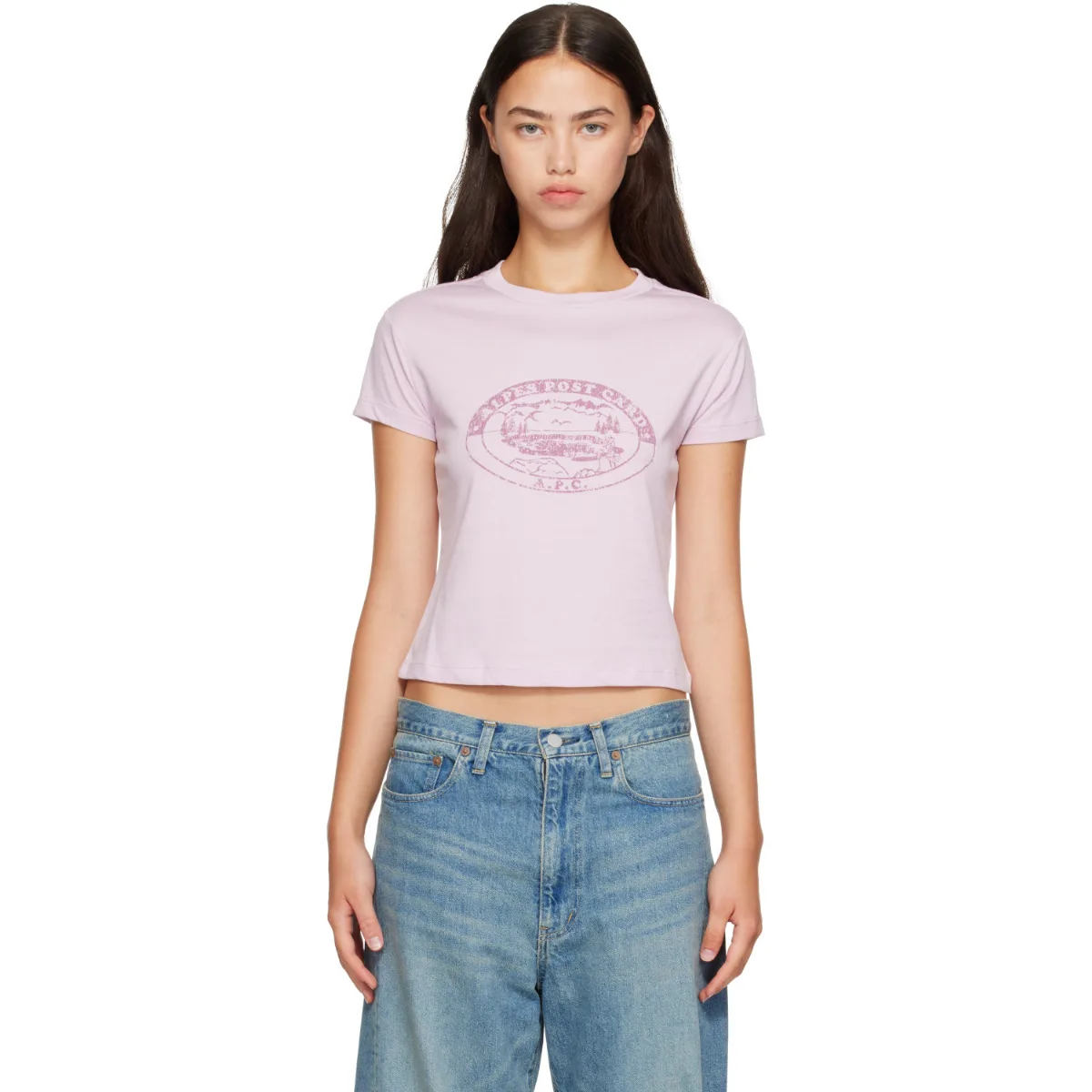 Vintage Camping Logo T-Shirt by A.P.C.