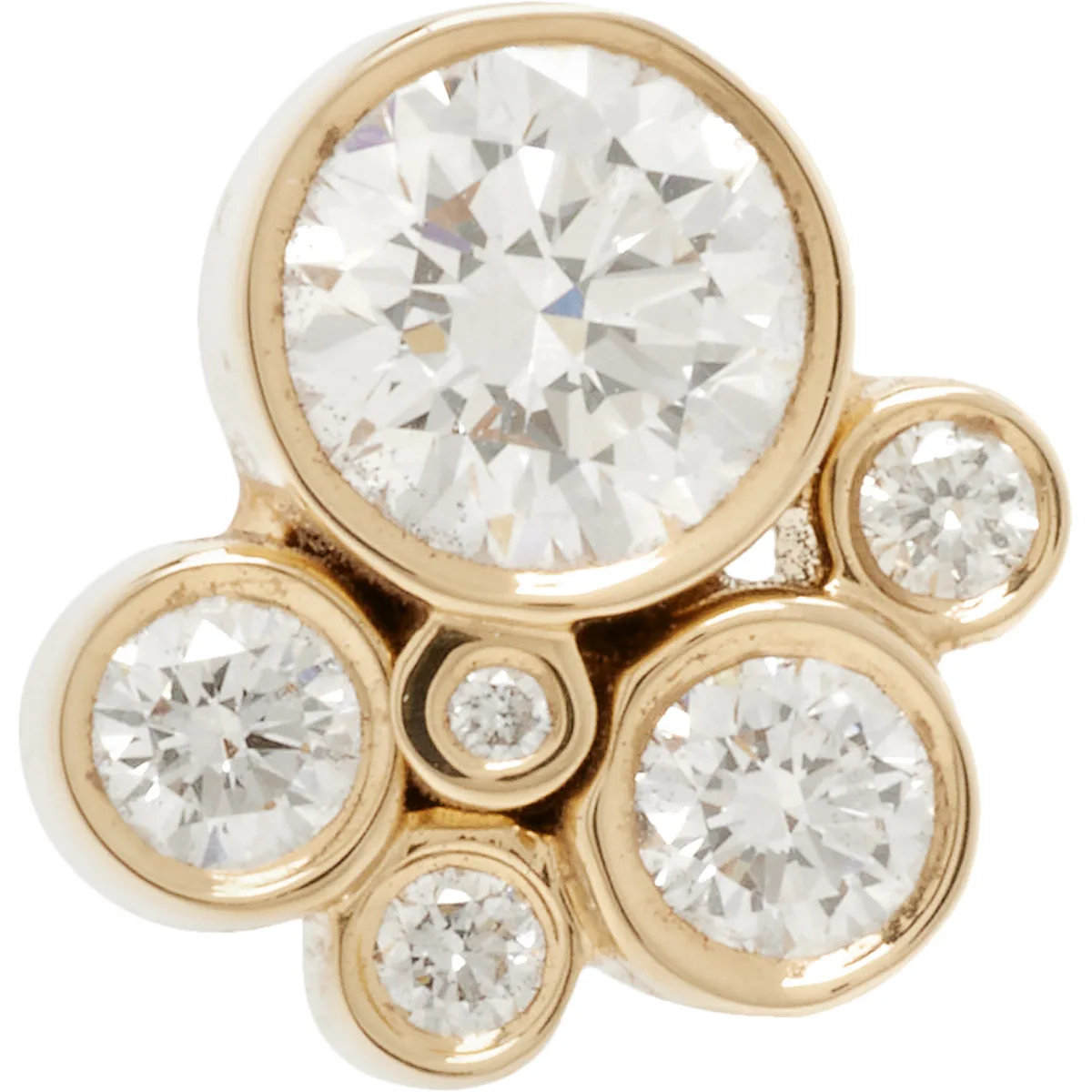 Bisou Diamant Single Earring by Sophie Bille Brahe