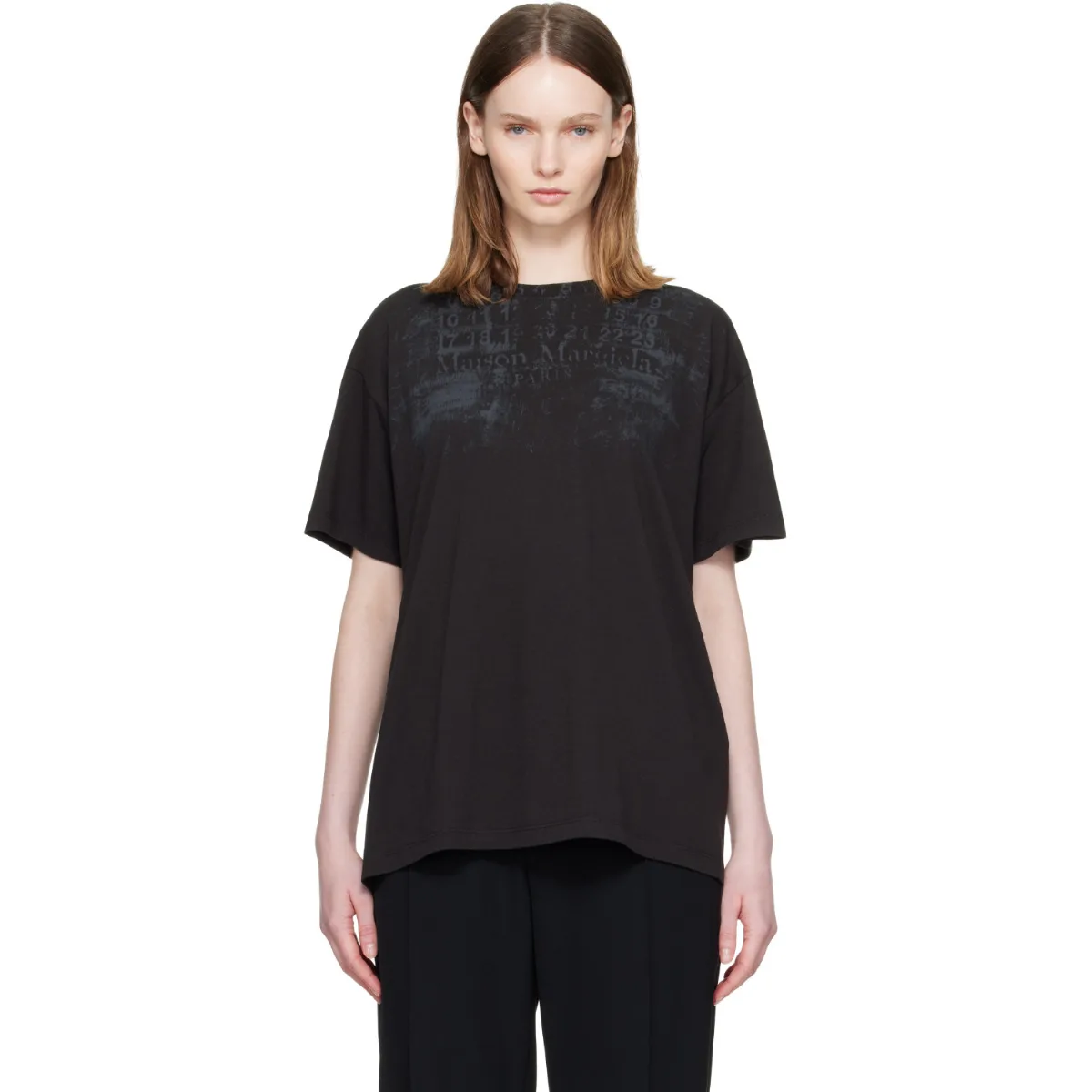 Numbers Regular T-Shirt by Maison Margiela
