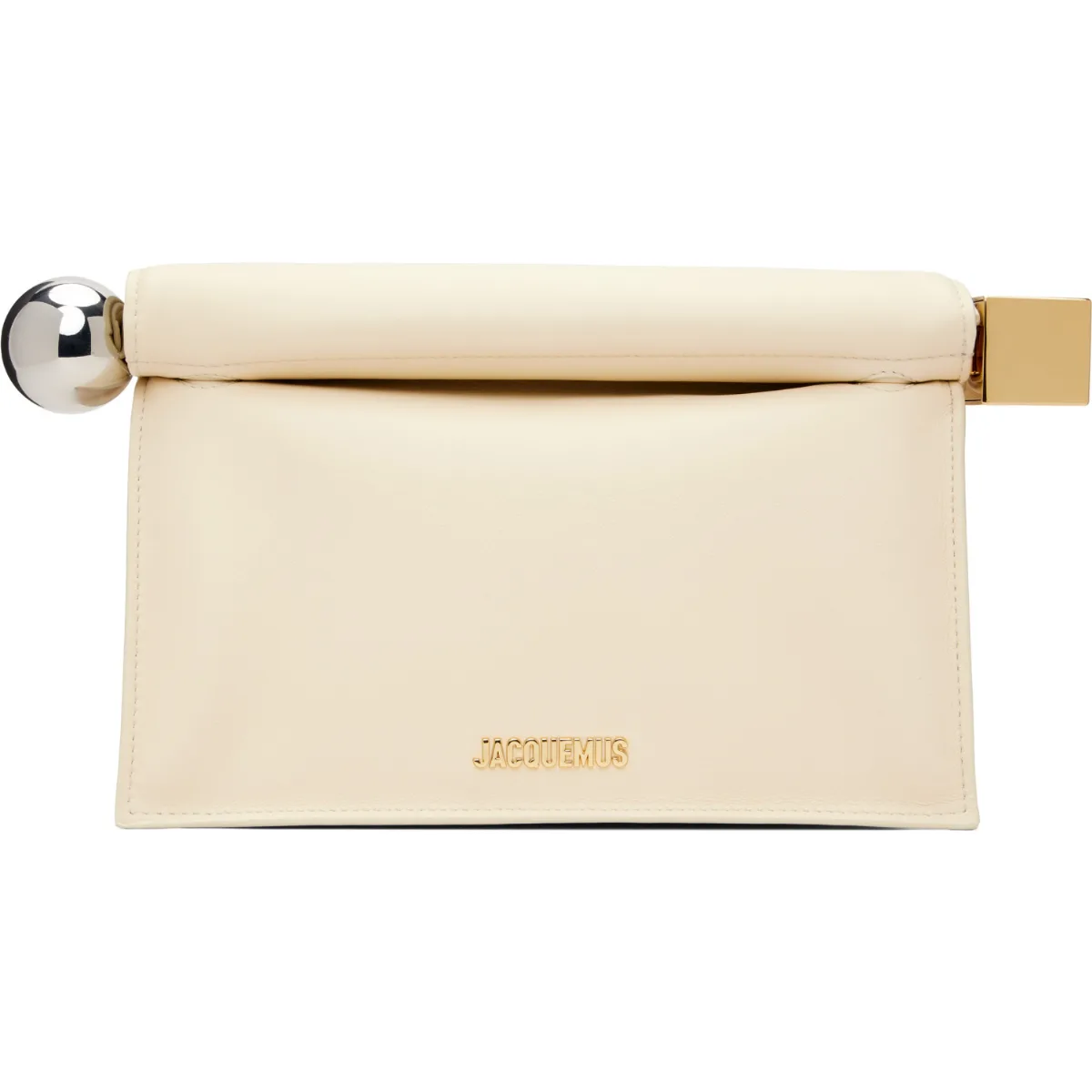 The Rond Carré Clutch by JACQUEMUS