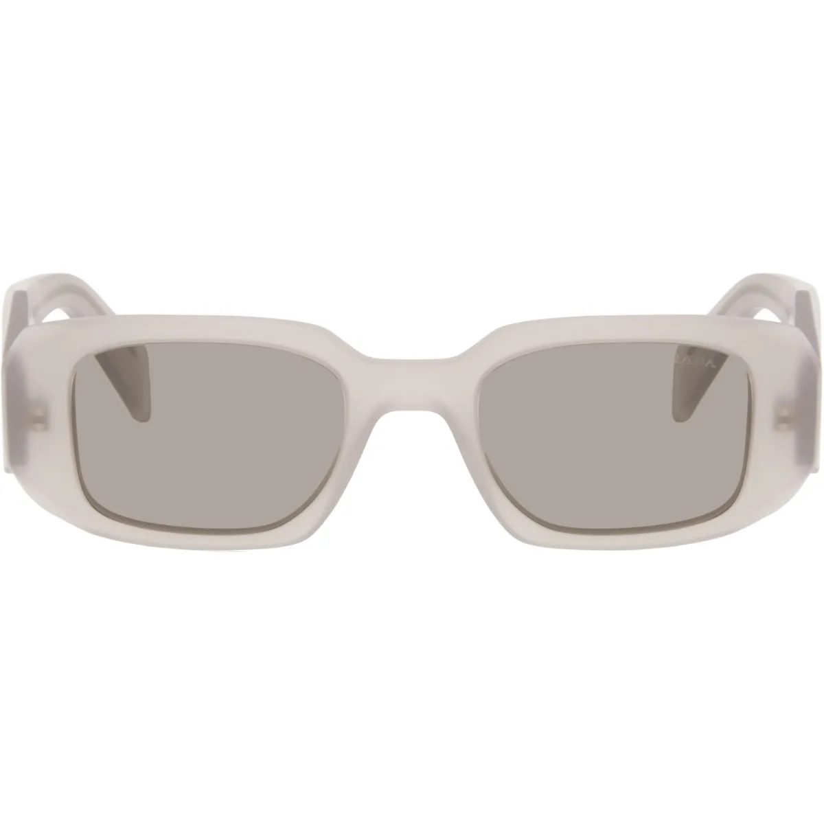 Symbole Rectangle Acetate Sunglasses by Prada Eyewear