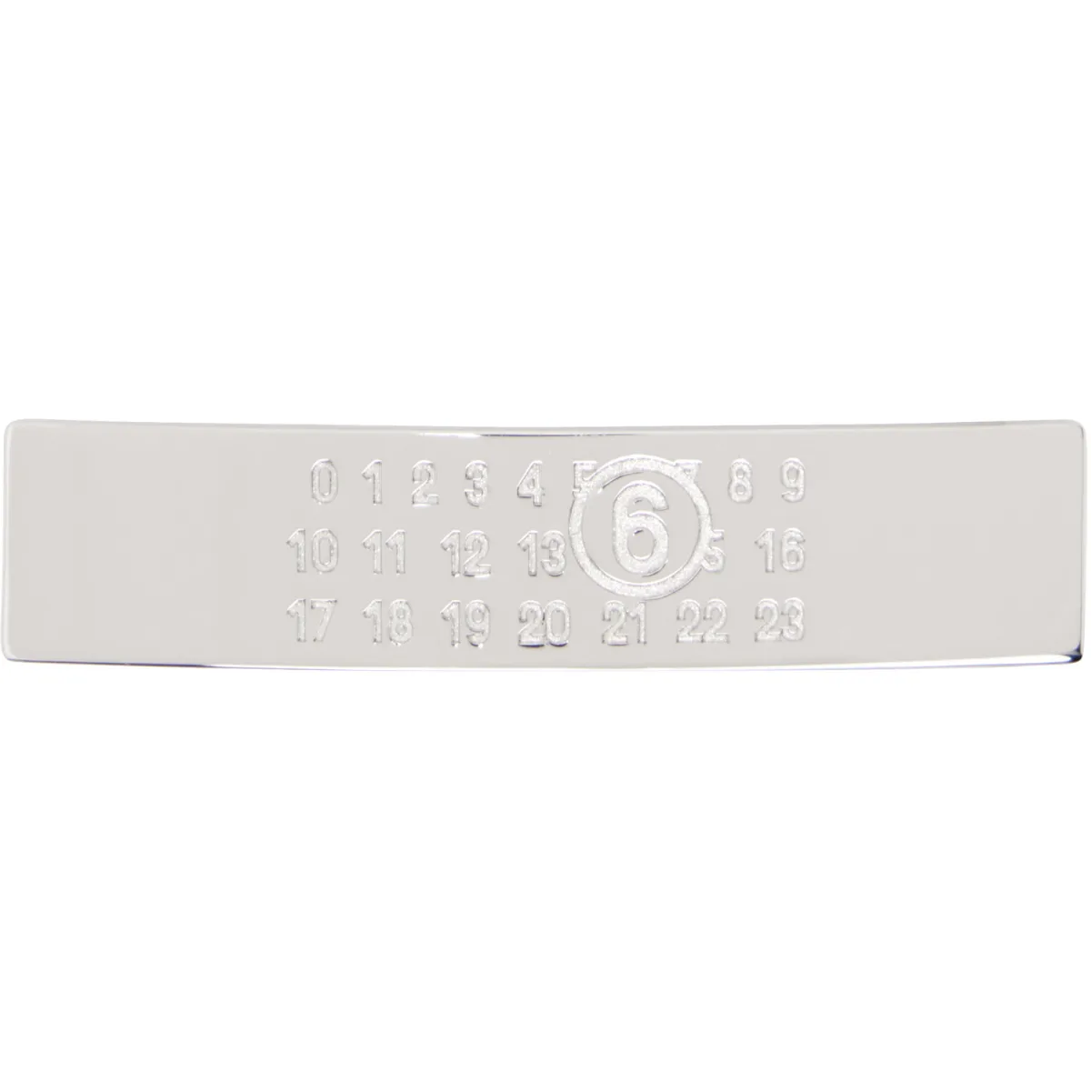 Numeric Hair Clip by MM6 Maison Margiela