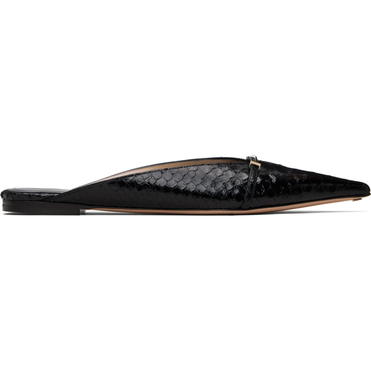 Printed Python Julianne Mule Flats by TOM FORD