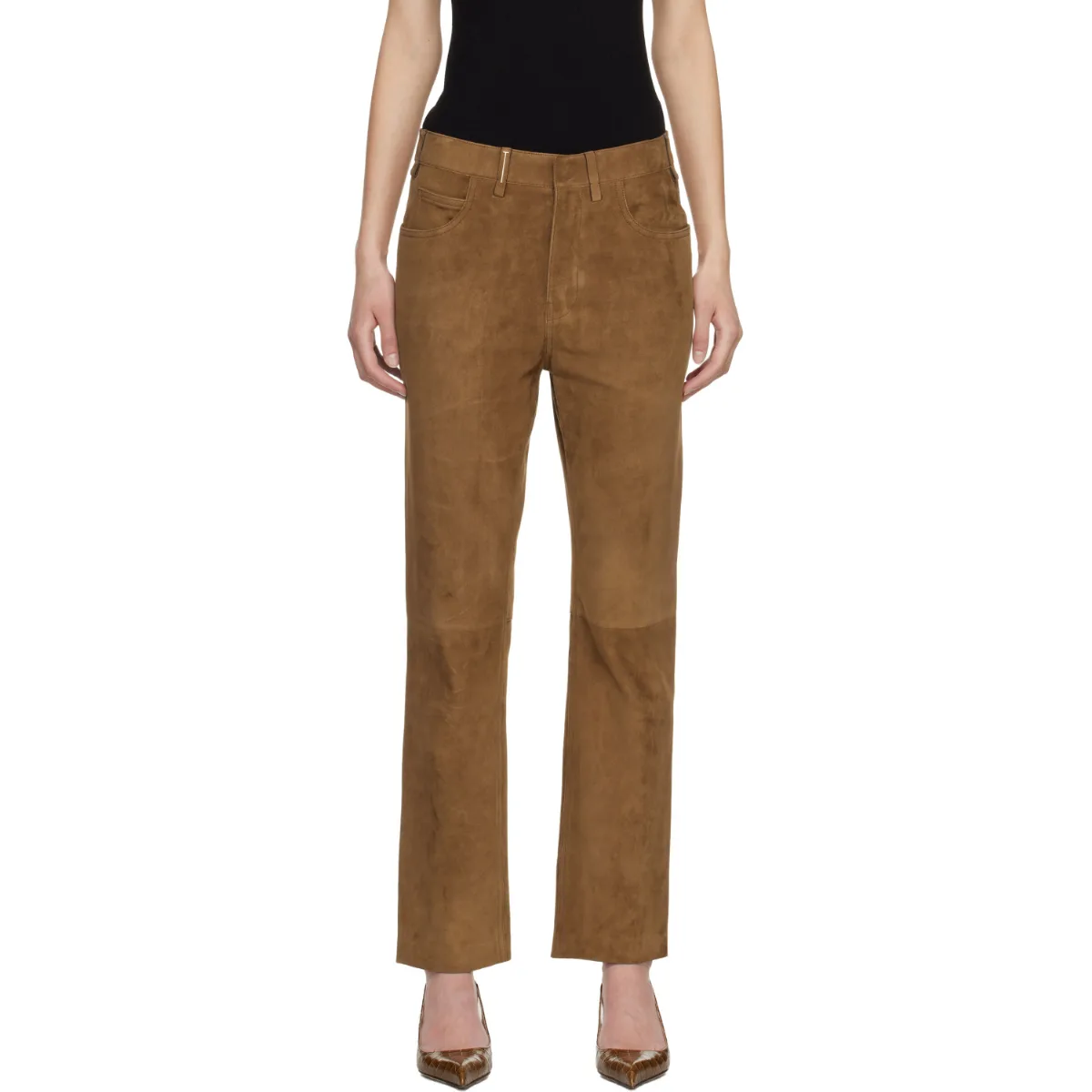 Full Grain Lamb Suede Pants by TOM FORD