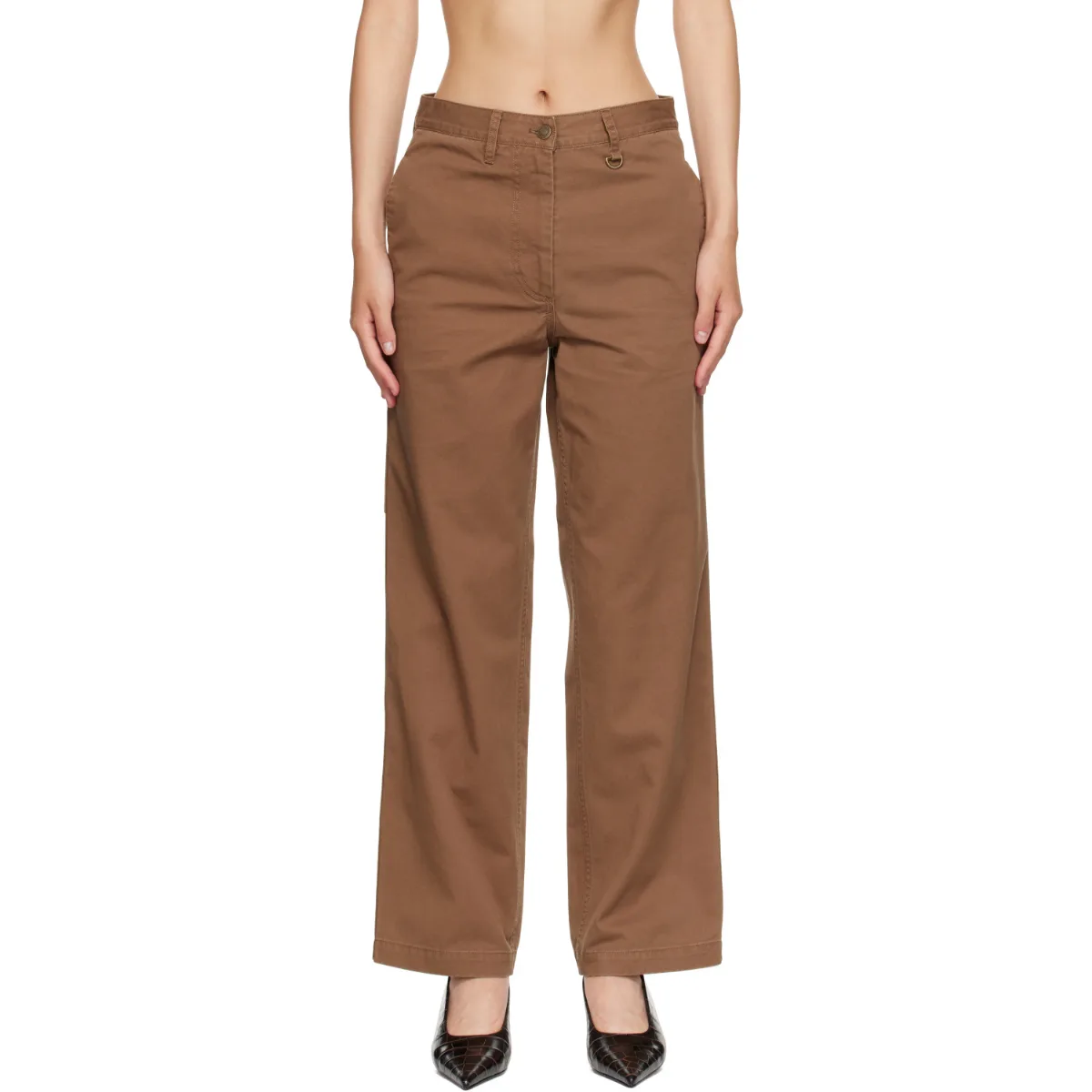 Tabby Wide Chino Pants by Nothing Written